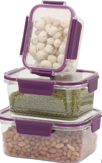 SQUARE AIRTIGHT CONTAINER (400 ML)