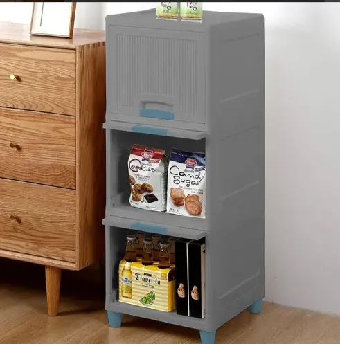 [BG-801 D] STORAGE CABINET CUPBOARD WITH DOOR (3 STEP) 