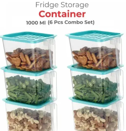 [BG-1114] STORAGE CONTAINER (1000 ML) (SET OF 6)