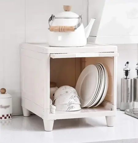 [BG-801 F] STORAGE CABINET CUPBOARD WITH DOOR (1 STEP) 