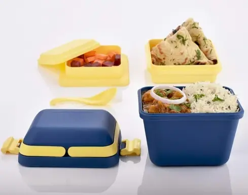 [BG-1208] 3 COMPARTMENT TIFFIN WITH HANDLE