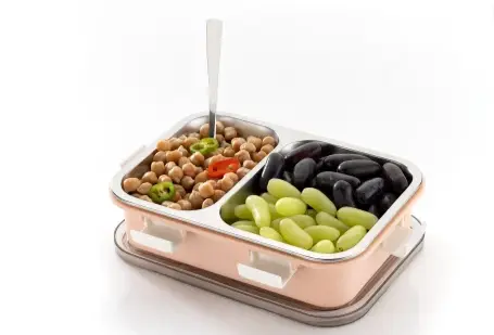 [BG-1210] 2 COMPARTMENT LUNCH BOX