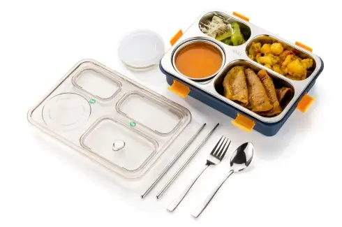 [BG-1212] 4 COMPARTMENT LUNCH BOX 
