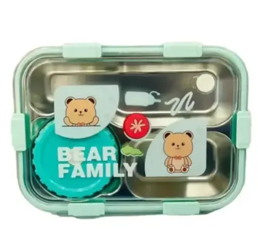[BG-1214] KOI KOI KAWAII BEAR FAMILY LUNCH BOX