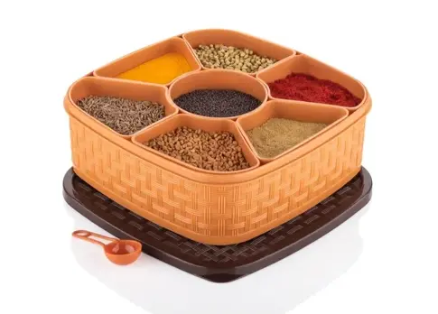 [BG-1216] SQUARE MASALA BOX