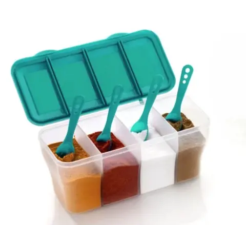 [BG-1218] 4 SECTION MASALA BOX 