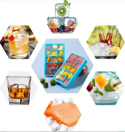 [BG-2008] SQUARE 15 ICE CUBE TRAY