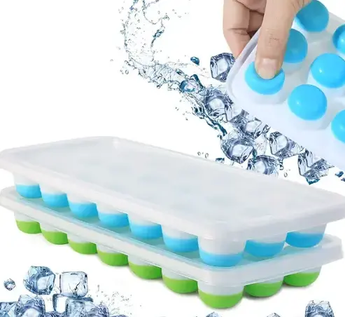 [BG-2009 A] ROUND ICE TRAY (SET OF 2)
