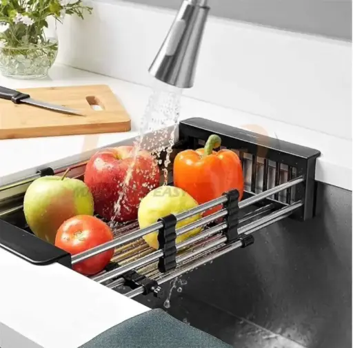 [BG-104] Steel Dish Drainer Basket